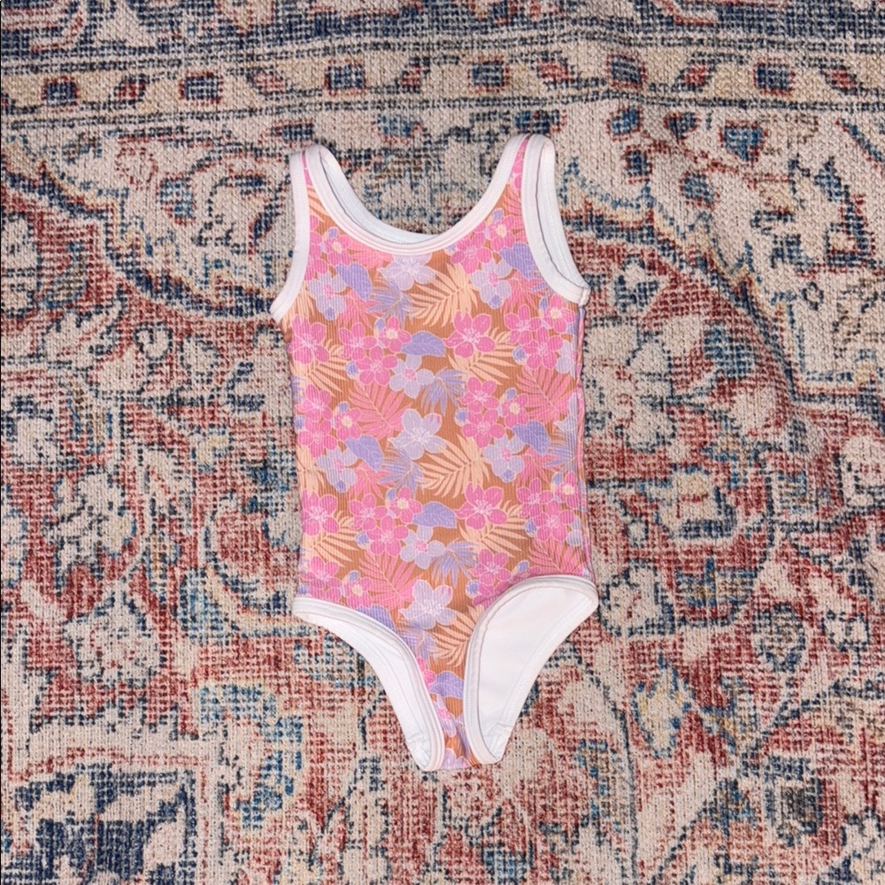 LainSnow x Tiare Hawaii Charleston Mini One Piece Swimsuit SZ 6/12 Months NWOT